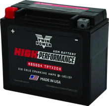 Load image into Gallery viewer, Twin Power YTX-20H High Performance Battery Replaces H-D 65991-82B Made in USA 310 CCA - Main Product View