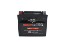 Load image into Gallery viewer, Twin Power YTX-20H High Performance Battery Replaces H-D 65991-82B Made in USA 310 CCA - Side View