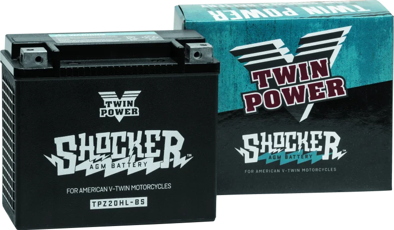 Twin Power YTX-20HL Shocker Battery Replaces H-D 65989-97A 310 CCA