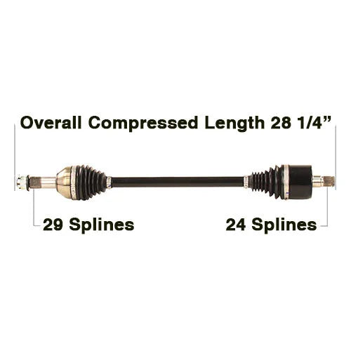 Tytaneum CV AXLE HEAVY DUTY REPLACEMENT CAN-6078HD fits Can-Am