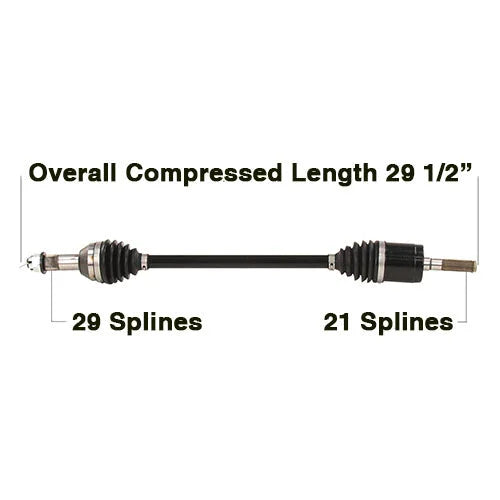 Tytaneum CV AXLE HEAVY DUTY REPLACEMENT CAN-6082HD fits Can-Am