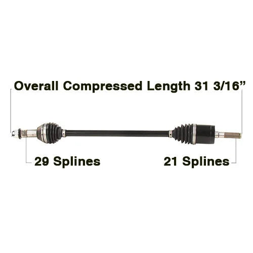 Tytaneum CV AXLE HEAVY DUTY REPLACEMENT CAN-6084HD fits Can-Am