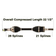 Load image into Gallery viewer, Tytaneum CV AXLE HEAVY DUTY REPLACEMENT CAN-6090HD fits Can-Am