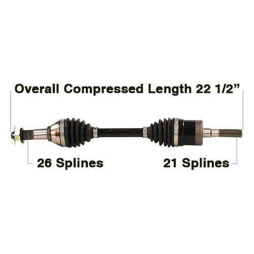 Tytaneum CV AXLE HEAVY DUTY REPLACEMENT CAN-6090HD fits Can-Am
