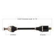 Load image into Gallery viewer, Tytaneum CV AXLE HEAVY DUTY REPLACEMENT POL-6091HD fits Polaris