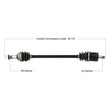 Load image into Gallery viewer, Tytaneum CV AXLE OE REPLACEMENT CAN-7083 fits Can-Am