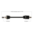 Load image into Gallery viewer, Tytaneum CV AXLE OE REPLACEMENT CAN-7087 fits Can-Am