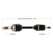 Load image into Gallery viewer, Tytaneum CV AXLE OE REPLACEMENT HON-7053 fits Honda