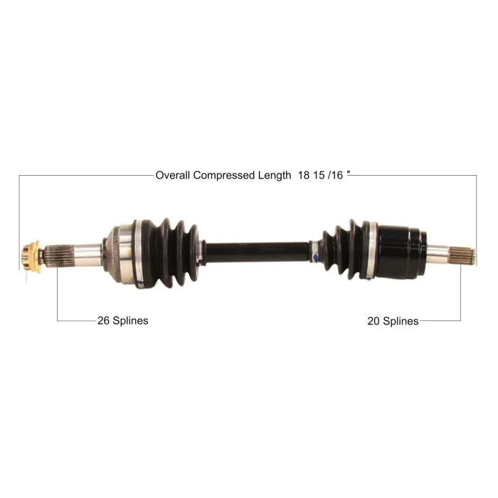 Tytaneum CV AXLE OE REPLACEMENT HON-7054 fits Honda
