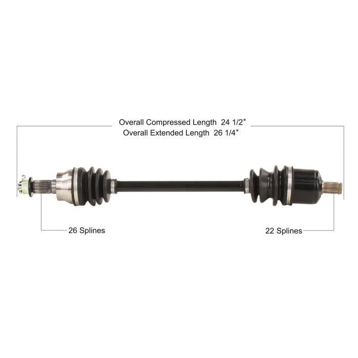 Tytaneum CV AXLE OE REPLACEMENT POL-7090 fits Polaris