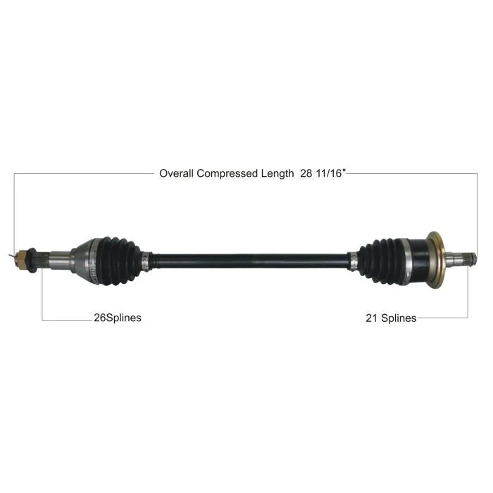 Tytaneum HEAVY DUTY CV AXLE 813-0375