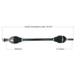 Load image into Gallery viewer, Tytaneum HEAVY DUTY CV AXLE 813-0381
