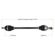 Load image into Gallery viewer, Tytaneum HEAVY DUTY CV AXLE 813-0382