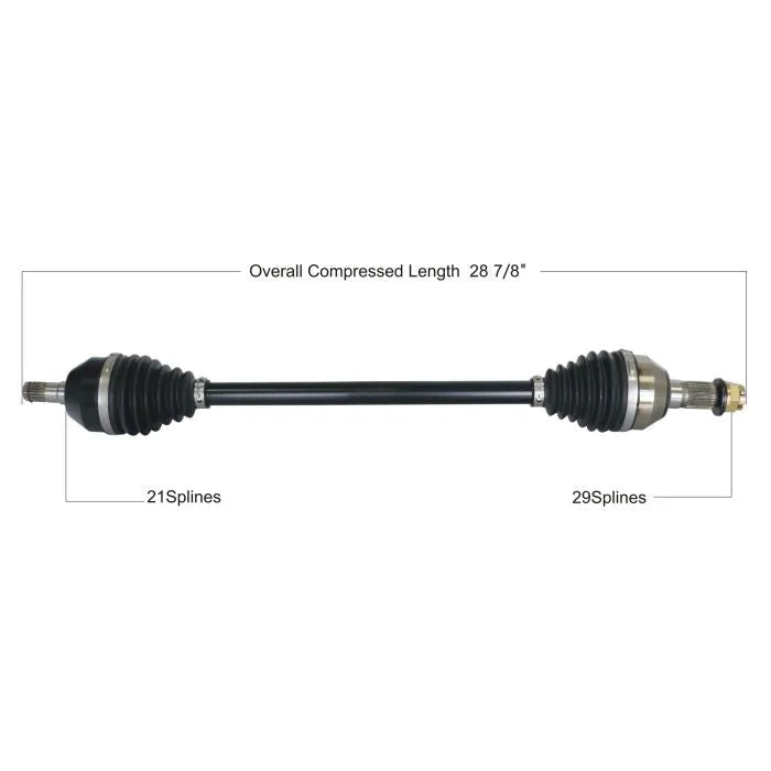 Tytaneum HEAVY DUTY CV AXLE 813-0382
