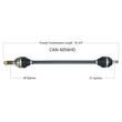 Load image into Gallery viewer, Tytaneum HEAVY DUTY CV AXLE 813-0385