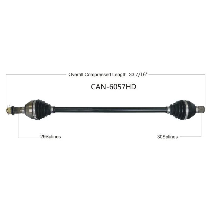 Tytaneum HEAVY DUTY CV AXLE 813-0386