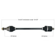 Load image into Gallery viewer, Tytaneum HEAVY DUTY CV AXLE 813-0387