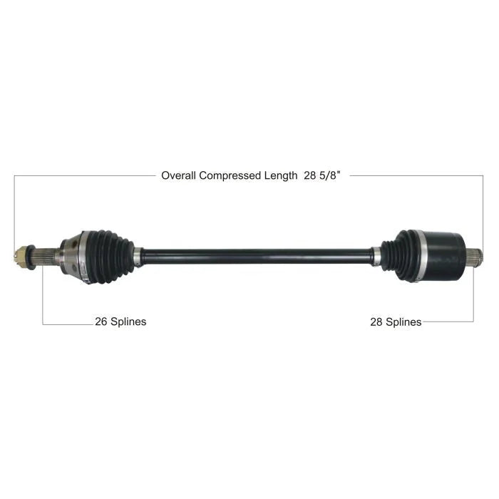 Tytaneum HEAVY DUTY CV AXLE 813-0387