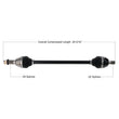 Load image into Gallery viewer, Tytaneum HEAVY DUTY CV AXLE CAN-6072HD fits Can-Am