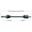 Load image into Gallery viewer, Tytaneum HEAVY DUTY CV AXLE FRONT LEFT 813-0239 fits Can-Am