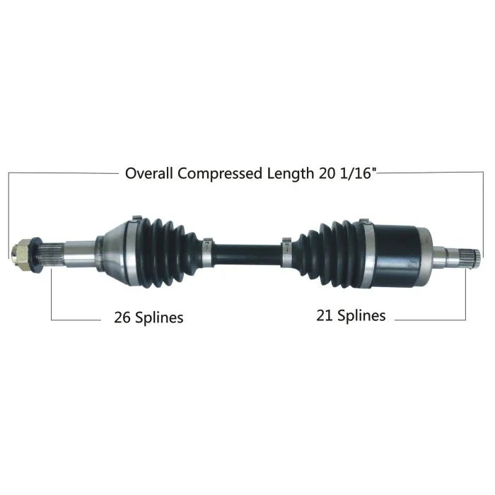 Tytaneum HEAVY DUTY CV AXLE FRONT LEFT 813-0248 fits Can-Am