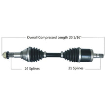Load image into Gallery viewer, Tytaneum HEAVY DUTY CV AXLE FRONT LEFT 813-0248 fits Can-Am