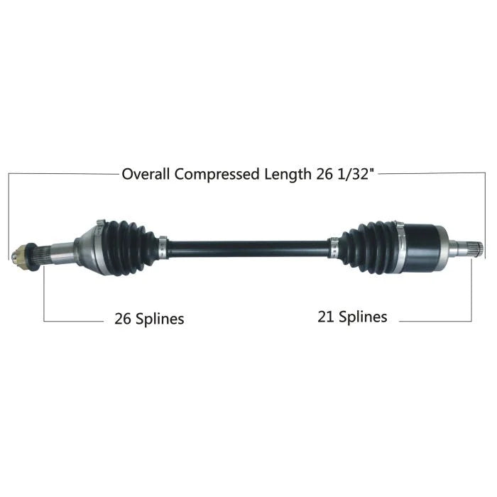 Tytaneum HEAVY DUTY CV AXLE FRONT LEFT 813-0250 fits Can-Am