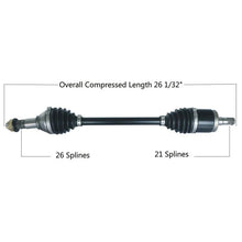 Load image into Gallery viewer, Tytaneum HEAVY DUTY CV AXLE FRONT LEFT 813-0250 fits Can-Am