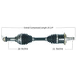 Load image into Gallery viewer, Tytaneum HEAVY DUTY CV AXLE FRONT LEFT 813-0252 fits Can-Am