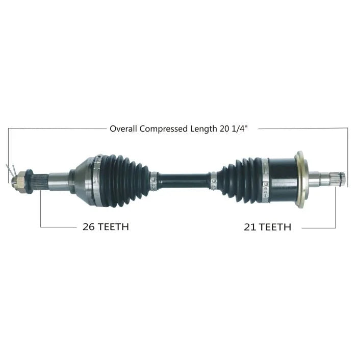 Tytaneum HEAVY DUTY CV AXLE FRONT LEFT 813-0252 fits Can-Am