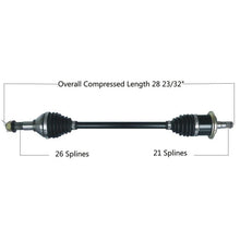Load image into Gallery viewer, Tytaneum HEAVY DUTY CV AXLE FRONT LEFT 813-0253 fits Can-Am