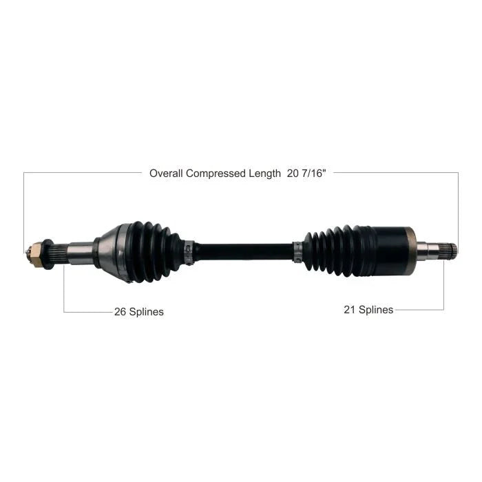 Tytaneum HEAVY DUTY CV AXLE FRONT LEFT 813-0259 fits Can-Am