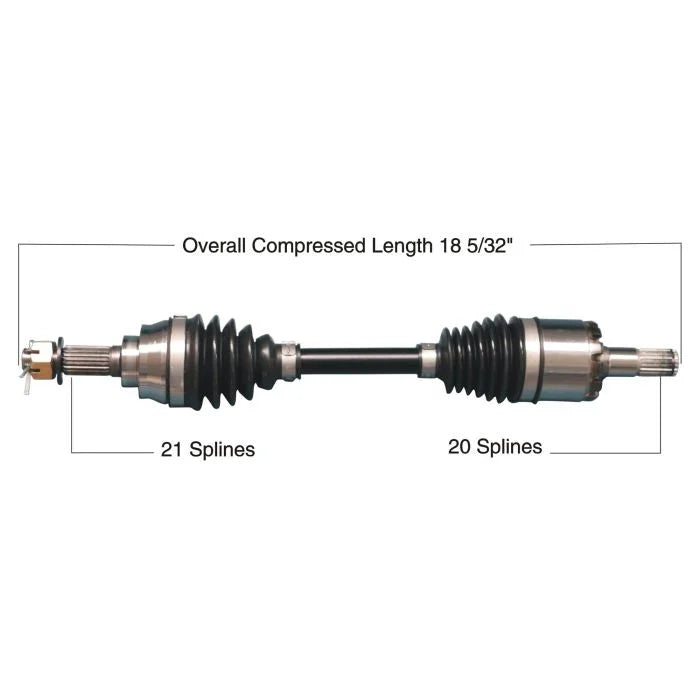 Tytaneum HEAVY DUTY CV AXLE FRONT LEFT 813-0276 fits Kawasaki