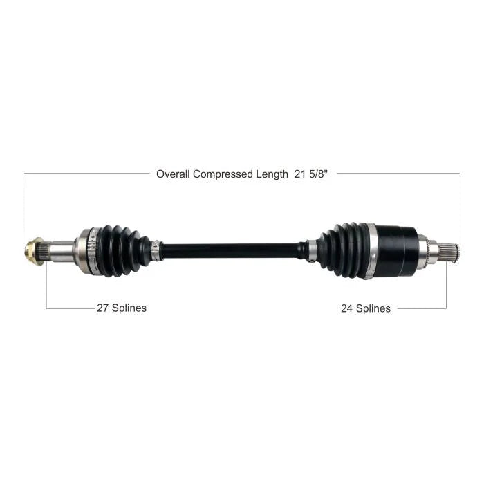 Tytaneum HEAVY DUTY CV AXLE FRONT LEFT 813-0286 fits Kymco