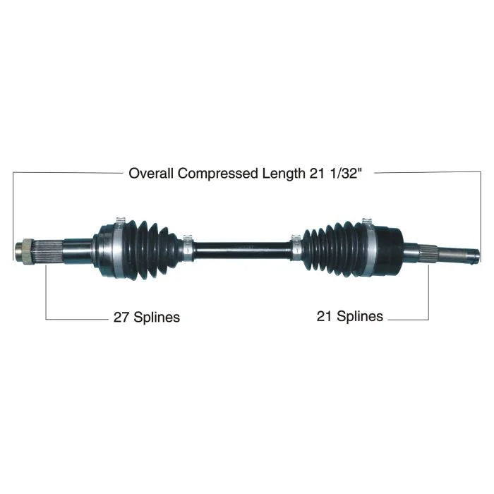Tytaneum HEAVY DUTY CV AXLE FRONT LEFT 813-0331 fits Yamaha