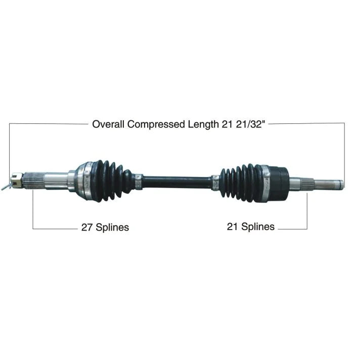 Tytaneum HEAVY DUTY CV AXLE FRONT LEFT 813-0333 fits Yamaha
