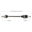 Load image into Gallery viewer, Tytaneum HEAVY DUTY CV AXLE FRONT LEFT / RIGHT HON-6051HD fits Honda