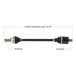 Load image into Gallery viewer, Tytaneum HEAVY DUTY CV AXLE FRONT LEFT / RIGHT POL-6088HD fits Polaris