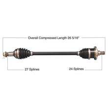 Load image into Gallery viewer, Tytaneum HEAVY DUTY CV AXLE FRONT RIGHT 813-0229 fits Arctic CAT