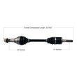 Load image into Gallery viewer, Tytaneum HEAVY DUTY CV AXLE FRONT RIGHT 813-0258 fits Can-Am