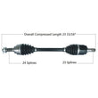 Load image into Gallery viewer, Tytaneum HEAVY DUTY CV AXLE FRONT RIGHT 813-0272 fits Honda