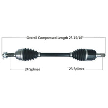 Load image into Gallery viewer, Tytaneum HEAVY DUTY CV AXLE FRONT RIGHT 813-0272 fits Honda