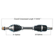 Load image into Gallery viewer, Tytaneum HEAVY DUTY CV AXLE FRONT RIGHT 813-0277 fits Kawasaki