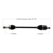 Load image into Gallery viewer, Tytaneum HEAVY DUTY CV AXLE FRONT RIGHT 813-0288 fits Kymco