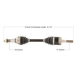 Load image into Gallery viewer, Tytaneum HEAVY DUTY CV AXLE FRONT RIGHT CAN-6075HD fits Can-Am