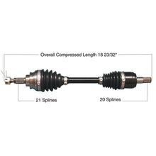 Load image into Gallery viewer, Tytaneum HEAVY DUTY CV AXLE FRONT RIGHT / LEFT 813-0266 fits Honda