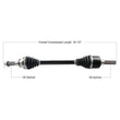 Load image into Gallery viewer, Tytaneum HEAVY DUTY CV AXLE KAW-6017HD fits Kawasaki