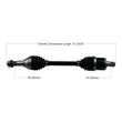 Load image into Gallery viewer, Tytaneum HEAVY DUTY CV AXLE REAR LEFT 813-0264 fits Can-Am