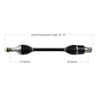 Load image into Gallery viewer, Tytaneum HEAVY DUTY CV AXLE REAR LEFT 813-0289 fits Kymco