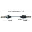 Load image into Gallery viewer, Tytaneum HEAVY DUTY CV AXLE REAR LEFT 813-0306 fits Polaris